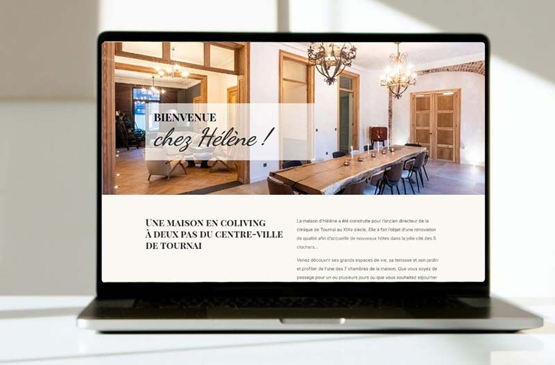 site internet de la maison d'Hélène de Tournai